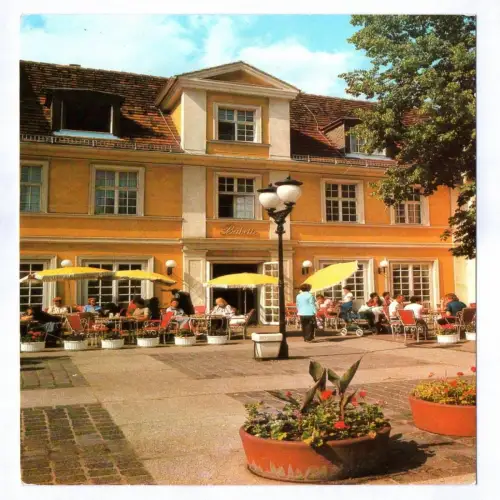 Foto Ak Potsdam Cafe Babett Klement Gottwald Straße 1984