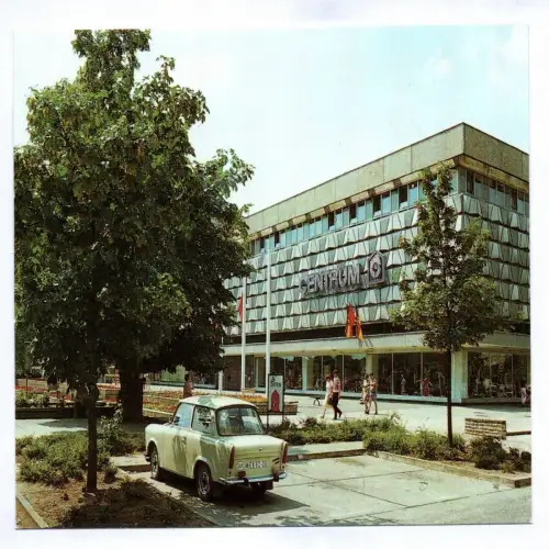 Foto Ak Schwedt Oder CENTRUM Warenhaus 1988