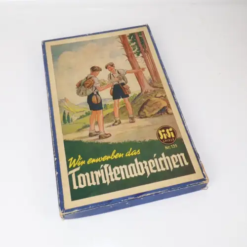 SiSi Würfelspiel Wir erwerben das Touristenabzeichen 1955 DDR