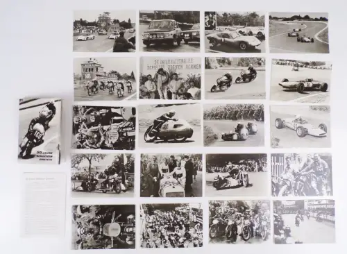 Leporello 50 Jahre Schleizer Dreieck Motorsport Motorradrennen DDR Bildermappe