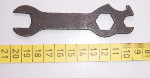 Alter Multifunktionsschlüssel Bordwerkzeug ? vor 1945 Oldtimer (nr.6