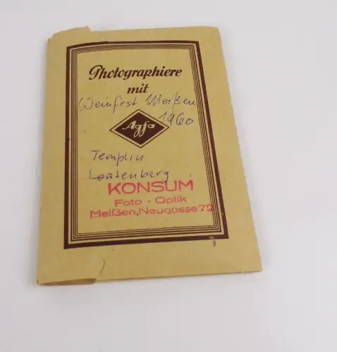 Foto Nachlass Meißen Weinfest 1960 Festumzug