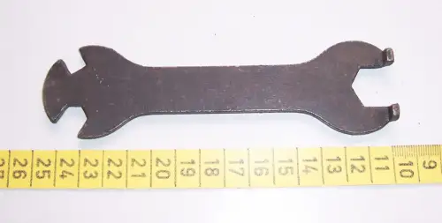 Alter Spezial Multifunktionsschlüssel Bordwerkzeug ? Motorrad ? vor 1945 ! (nr24