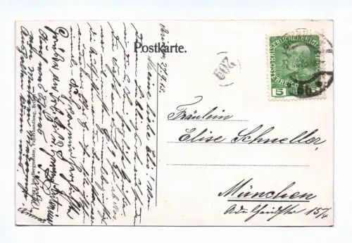 Ak Brixen Domplatz 1913