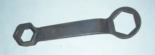 Großer Sechskantschlüssel für Automobil Oldtimer Bordwerkzeug vor 1945 