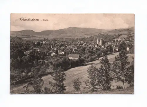 Ak Schmalkalden in Thüringen 1908