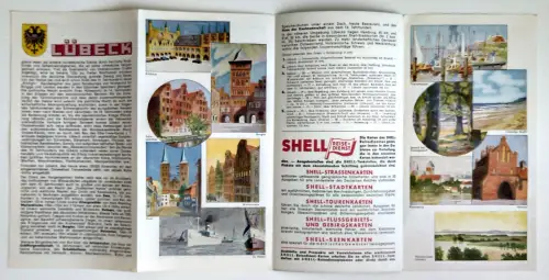 Shell Stadtkarte Nr. 41 Lübeck Stadtplan