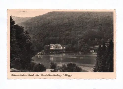Ak Wiesenbeker Teich bei Bad Lauterberg Harz 1939 Hotel und Pension