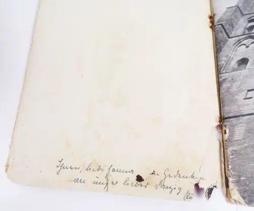 Altes Prospekt Danzig ruft  um 1935 Gdansk