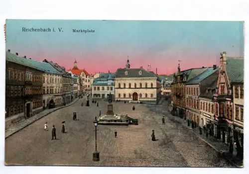 Lunakarte Reichenbach Vogtland Marktplatz