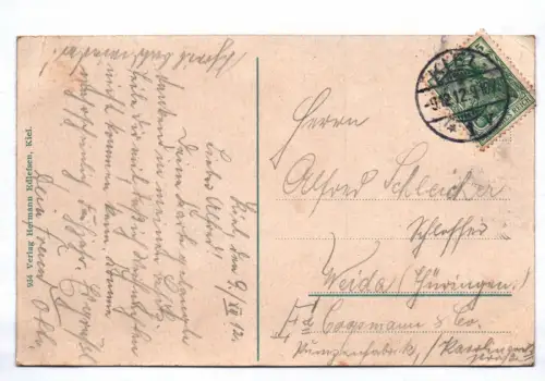Ak Kiel Kriegshafen 1912