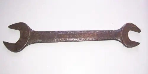 Uralter großer Maulschlüssel WFR 32 & 27 mm Chrom  Vanadium 