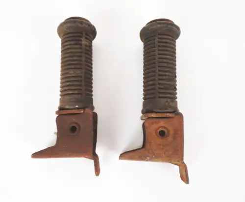 2 alte Fußrasten Pedal Oldtimer wohl Simson S50 S51 Soziusfußraste