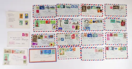 Japan Briefe 1967 - 1968 Konvolut