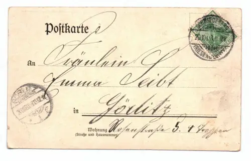 Ak Schneekoppe Koppenhäuser Wanderer Riesengebirge 1903