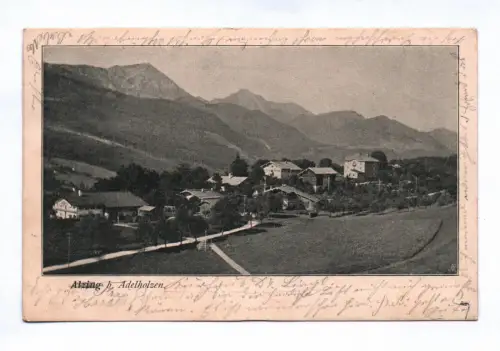 Ak Alzing bei Adelholzen Bayern