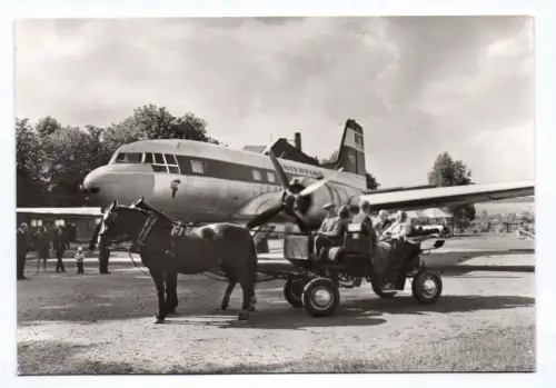 Foto Ak Langenbernsdorf Kreis Werdau Kremserfahrt am Werdauer Wald 1986