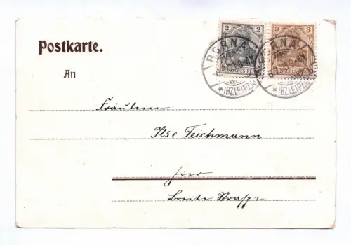 Ak Borna 1903 Leipzig Sachsen