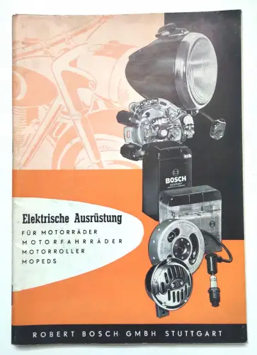 Bosch Elektrische Ausrüstung Für Motorräder Motorroller Mopeds