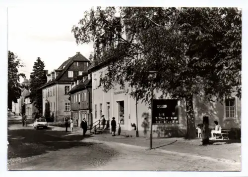 Foto Ak Herrnhut Comeniusstraße mit Heimatmuseum 1982