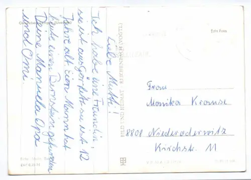 Foto Ak Ostseebad Zempin Usedom 1976