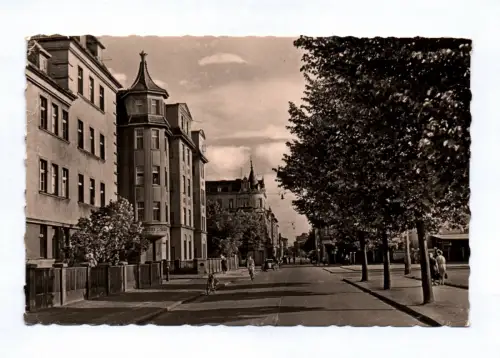 Ak Forst Lausitz Bahnhofstraße 1962