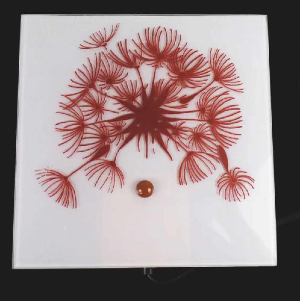 Wandleuchte Pusteblume 2 Stück Set DDR Mid Century  1