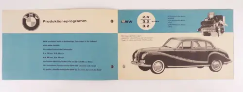 Altes Prospekt BMW Isetta 1960 PKW Motorrad