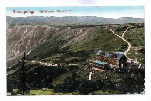 Ak Riesengebirge Elbfallbaude