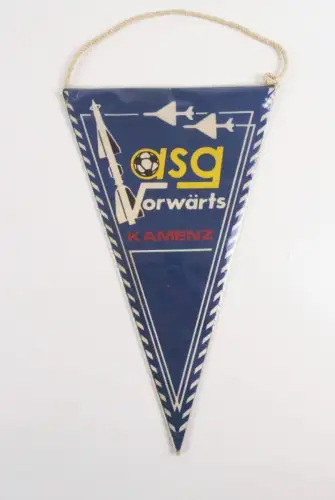 Alter Wimpel DDR ASG Vorwärts Kamenz 