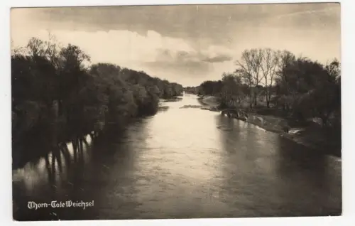 AK Thorn Tote Weichsel Westpreußen 1940 er