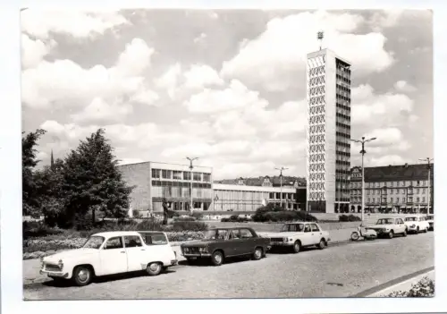 Foto Ak Neubrandenburg 1976 Karl Marx Platz