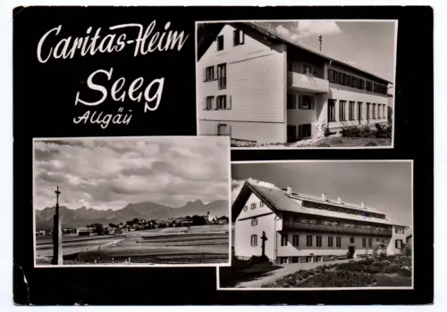 Ak Caritas Heim Seeg Allgäu 1964