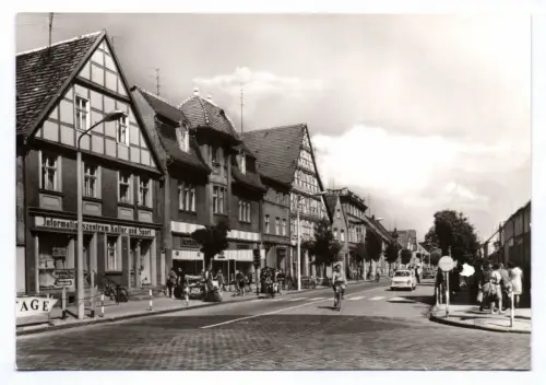 Foto Ak Kyritz Johann Sebastian Bach Straße 1980