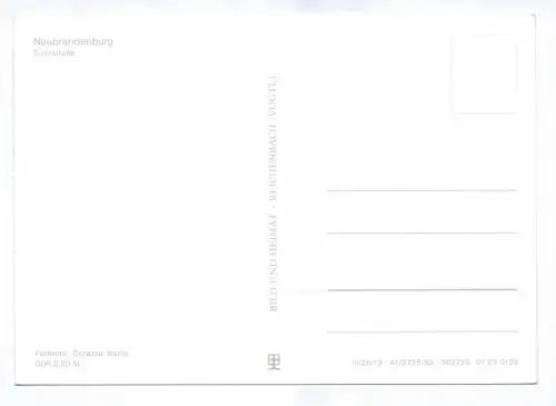 Foto Ak Turmstraße 1982 Neubrandenburg