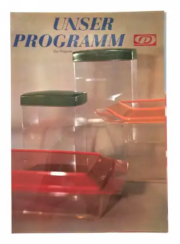 Alte DDR Reklame Unser Programm Pneumant Prospekt Haushalt VEB Preßwerk