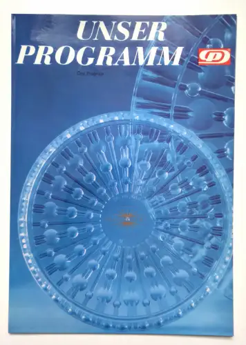 Alte Pneumant Reklame Plastkristall Haushaltswaren Prospekt DDR