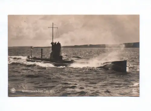 Ak Unterseeboot U. 6 U-Boot Kriegsmarine