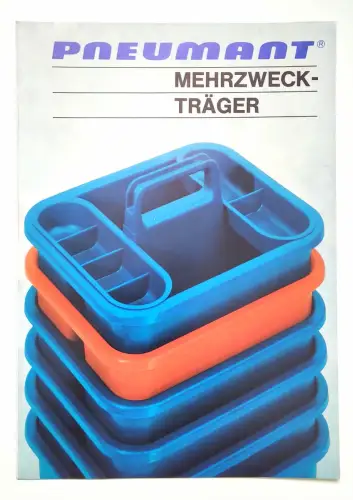 Pneumant Mehrzweckträger 1966 alte DDR Reklame VEB Formaplast Sohland