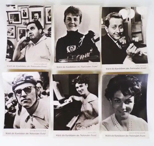 Ak Kandidaten Nationale Front Haase Quermann Axen Schur Jahoda Schaumäker