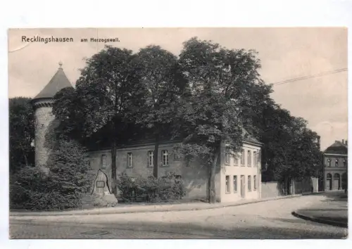 Ak Recklinghausen am Herzogswall