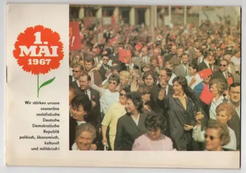 DDR Heft 1 Mai 1967 Propaganda Agitation 