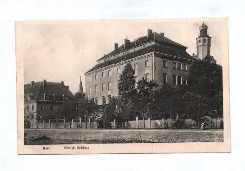 Ak Kiel Königliches Schloss