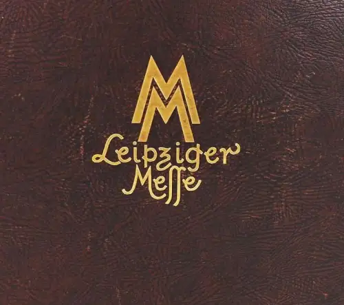 Prachtvolles Fotoalbum Leipziger Messe Ledereinband um 1930 Fotos