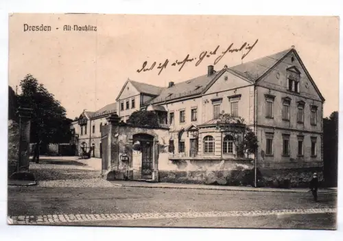 Litho Ak Dresden Alt Naußlitz 1911