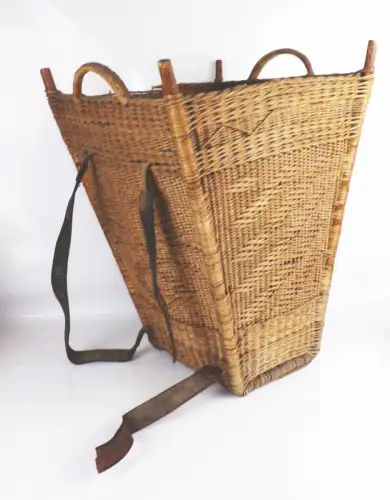Alte Kiepe Korb Tragekorb Deko 