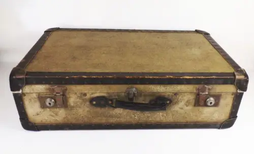 Alter Koffer Reisekoffer 66 x 40 x 20 cm Vintage Loft Deko