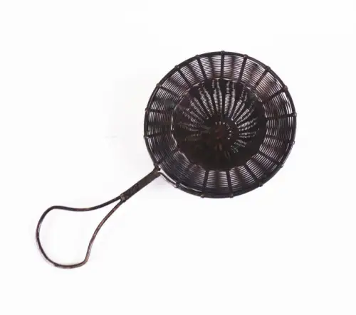 Altes Teesieb Echt versilbert um 1900 Antik 