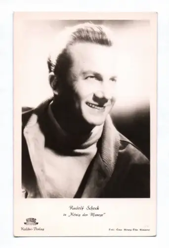 Foto Ak Rudolf Schock in "König der Manege" Schauspieler