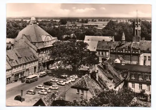 Foto Ak Kyritz Platz des Friedens 1979